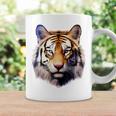 タイガー アニマル プリント グラフィック デッサン アートワーク フェイス トラ コーヒーマグ ギフトのアイデア