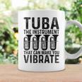 チューバ 振動させる楽器 ミュージシャン チューバ コーヒーマグ ギフトのアイデア