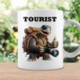 ツーリスト ウミガメ 家族 男性 女性 男の子 女の子 キッズ 大人 長袖tシャツ コーヒーマグ ギフトのアイデア