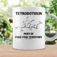 テトロドトキシン フグフィッシュテリトリー化学構造の一部 コーヒーマグ ギフトのアイデア