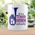 テナーホーンブラスバンドマーチングバンドおもしろ音楽 Alto Horn Or Tenor Horn Joke コーヒーマグ ギフトのアイデア