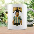 ディエゴ アルマンド マラドーナ アルゼンチン 長袖tシャツ コーヒーマグ ギフトのアイデア