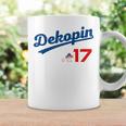 デコピン 大谷 Dekopin 愛犬 Decoy 二刀流 Decopin 野球 ユニホーム風 犬 かわいい 長袖tシャツ コーヒーマグ ギフトのアイデア