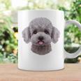 ホワイト トイプードル 犬 いぬ 顔 コーヒーマグ ギフトのアイデア