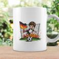 ドイツ サッカー 少年 フットボール 長袖tシャツ コーヒーマグ ギフトのアイデア
