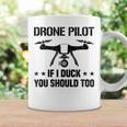 ドローン パイロット If I Duck Youhould Too ドローン フライングドローン Rc コーヒーマグ ギフトのアイデア