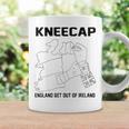 ニーキャップ・イングランドはアイルランドから出て行け 長袖tシャツ コーヒーマグ ギフトのアイデア