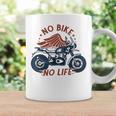バイク 面白tシャツ No Bike No Life メンズ オートバイ モーターサイクル おもしろ ツーリング 服 コーヒーマグ ギフトのアイデア
