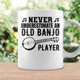 メンズ バンジョーじいさんバンジョーインストラクター コーヒーマグ ギフトのアイデア