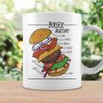 バーガー 解剖 成分 チーズバーガー ハンバーガー パテ コーヒーマグ ギフトのアイデア