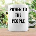パワー・トゥ・ザ・ピープル コーヒーマグ ギフトのアイデア
