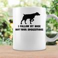 ブリタニー・スパニエル 私はあなたの提案ではなく私の鼻に従います コーヒーマグ ギフトのアイデア