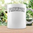 プリンストン テキサス ビンテージ アスレチック スポーツ B&W プリント コーヒーマグ ギフトのアイデア