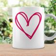 ホットピンクハート コーヒーマグ ギフトのアイデア