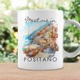 ポジターノ イタリア 旅行 冒険 ミート・ミー・イン・ポジターノ コーヒーマグ ギフトのアイデア