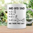 マクスウェル方程式と神は言って、光があった コーヒーマグ ギフトのアイデア