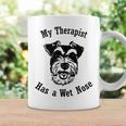 ミニチュアシュナウザー 私のセラピストは鼻が濡れています コーヒーマグ ギフトのアイデア