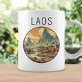 ラオスの風景 アールデコ コーヒーマグ ギフトのアイデア