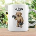 ラブラドールレトリバー 犬用筋肉トレーニング ダンベル付き コーヒーマグ ギフトのアイデア