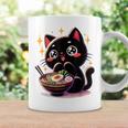 ラーメン猫かわいいアニメ猫ラーメン愛好家甘い コーヒーマグ ギフトのアイデア