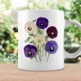 ヴィンテージ パンジー 花 ガーデニング パンジー 恋人 コーヒーマグ ギフトのアイデア