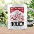 ヴィンテージ・ノット・マイ・ファースト・ロデオ、ファニー・ライディング・カウボーイ・ロデオ コーヒーマグ ギフトのアイデア
