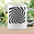 催眠術師 ヒプノシス グラフィック 目の錯覚 トリッピー スパイラル 幾何学模様 コーヒーマグ ギフトのアイデア