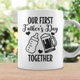 初めての父の日 Together Beer First Time Dad コーヒーマグ ギフトのアイデア