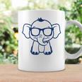 動物かわいいシンプルなサングラスをかけた小さな象の赤ちゃん コーヒーマグ ギフトのアイデア