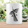 南米のペルーナスカラインハチドリコンドルのシルエット。 コーヒーマグ ギフトのアイデア