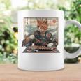 寿司好き ヴィンテージ 子猫 伝統 日本の芸術 猫 長袖tシャツ コーヒーマグ ギフトのアイデア