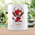 小さな悪魔 いたずらな小悪魔 長袖tシャツ コーヒーマグ ギフトのアイデア