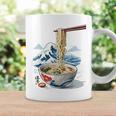 日本の麺スープ ラーメン 浮世絵 日本波 ヴィンテージ コーヒーマグ ギフトのアイデア