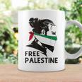 無料パレスチナ国旗 ガザの終わり占領 パレスチナ語 コーヒーマグ ギフトのアイデア