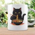 猫 ラーメン グラフィック 日本語 カワイイ アニメ 面白い ラーメン 猫 長袖tシャツ コーヒーマグ ギフトのアイデア