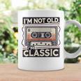 私は老けていない 私はクラシック 面白いレトロ テクニック コーヒーマグ ギフトのアイデア