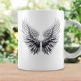 背中には白い天使の羽 コーヒーマグ ギフトのアイデア