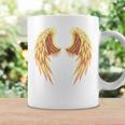 背中には金色の天使の羽 コーヒーマグ ギフトのアイデア