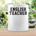 英語教師 かわいい教師の学校服 コーヒーマグ ギフトのアイデア