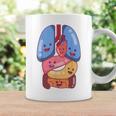 解剖学 生理学 心臓 肺 生命 器官 イラスト コーヒーマグ ギフトのアイデア