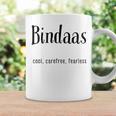 面白いインドの「Bindaas」 コーヒーマグ ギフトのアイデア