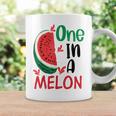 面白いスイカ ハワイのビーチでの休暇 メロンの中のかわいいもの コーヒーマグ ギフトのアイデア