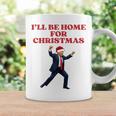 面白いトランプサンタハット、クリスマスに家に帰るよ 長袖tシャツ コーヒーマグ ギフトのアイデア