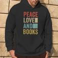 Amante De Los Libros Regalo Paz Amor Y Libros Sudadera Estilo de vida