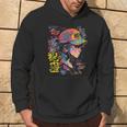 Anime Manga Motivo Colorido Arte Anime Sudadera Estilo de vida