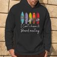 I Can't I Have Aurfboard Meetingurfing ファニーサーファーtシャツ パーカー ライフスタイル