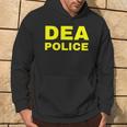 Dea Police Drug Enforcement Administration フロントとバック パーカー ライフスタイル