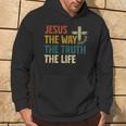 Jesus The Way The Truth The Life クリスチャン 信者 キリスト パーカー ライフスタイル
