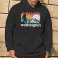 Kirkland Washington Retro 80S Bigfoot パーカー ライフスタイル
