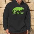 Linux Opensuse ラバーtシャツ タグライン&ロゴ オープンソースos パーカー ライフスタイル